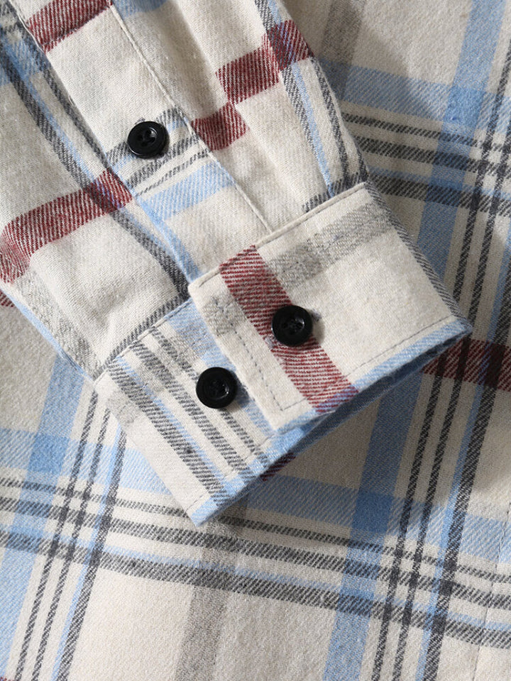 Men's Checked Polo Shirt