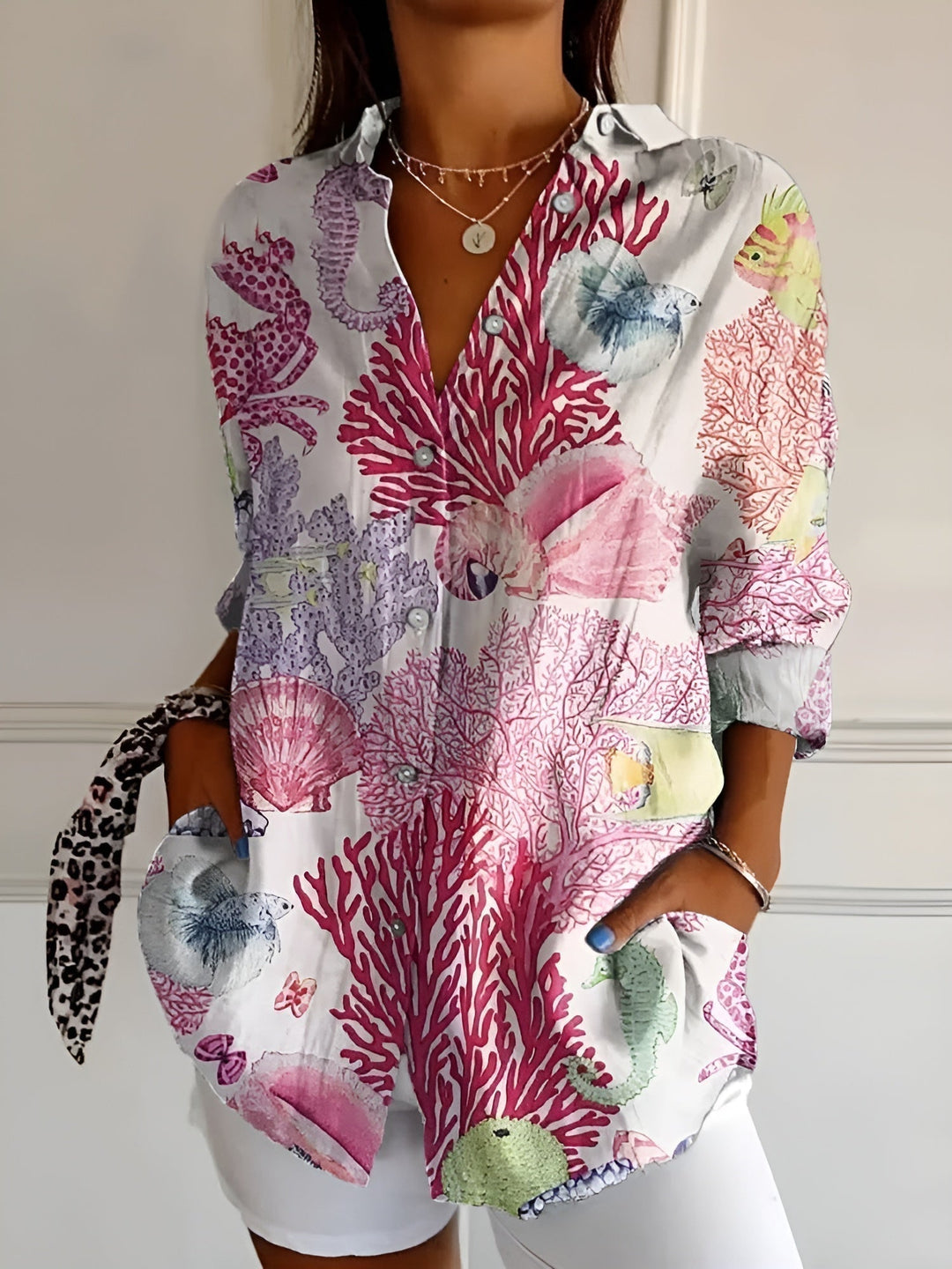 Blouse | Chic Design, Whimsical Prints, Plus Size Options 3