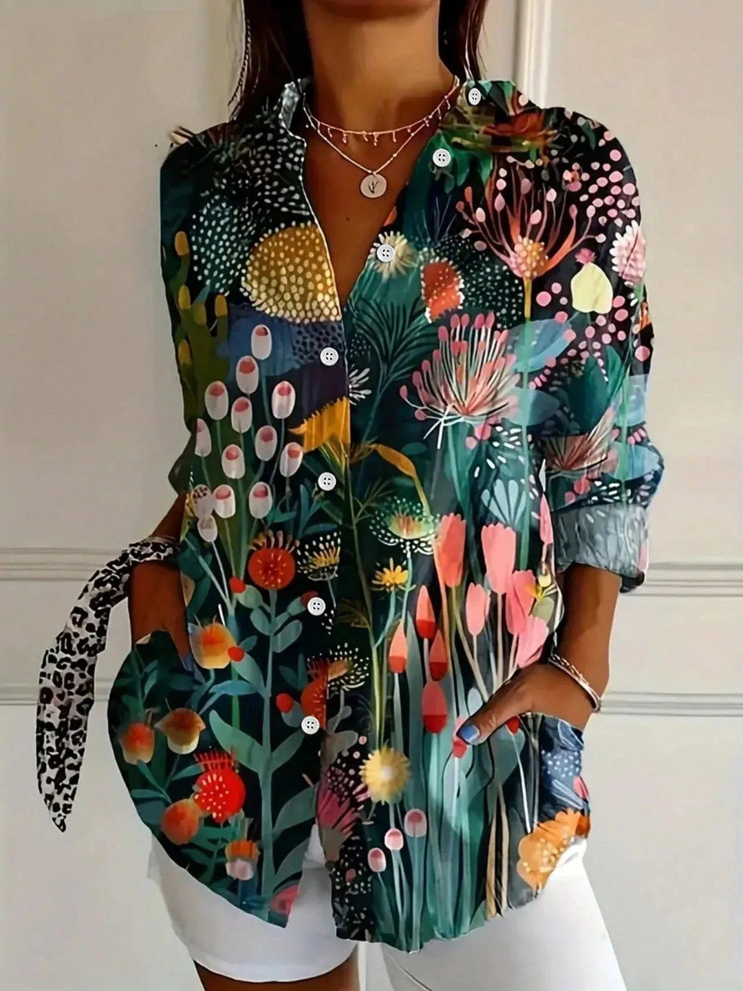 Blouse | Colorful Print, Airy Fit 2
