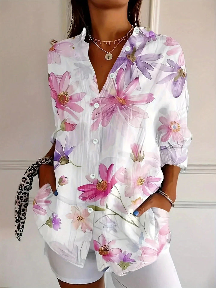 Blouse | Colorful Print, Airy Fit 3
