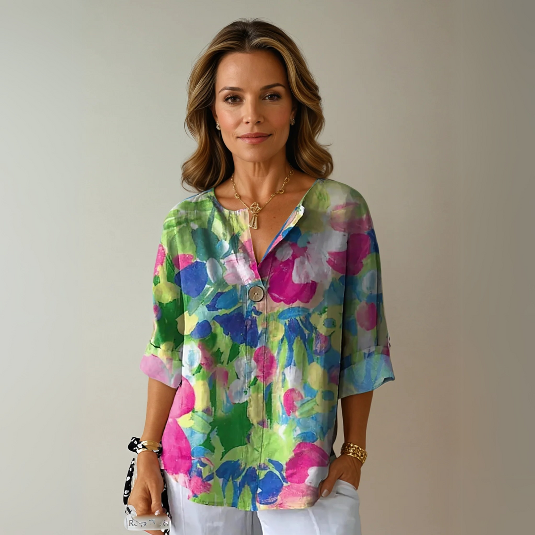 Blouse | Floral Print, Flattering Silhouette 3