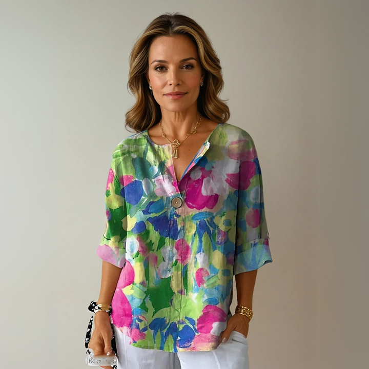 Blouse | Floral Print, Flattering Silhouette 3