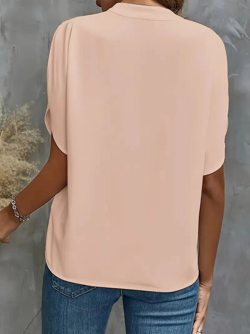 Blouse | Soft Flutter Sleeves, Airy Chiffon 1