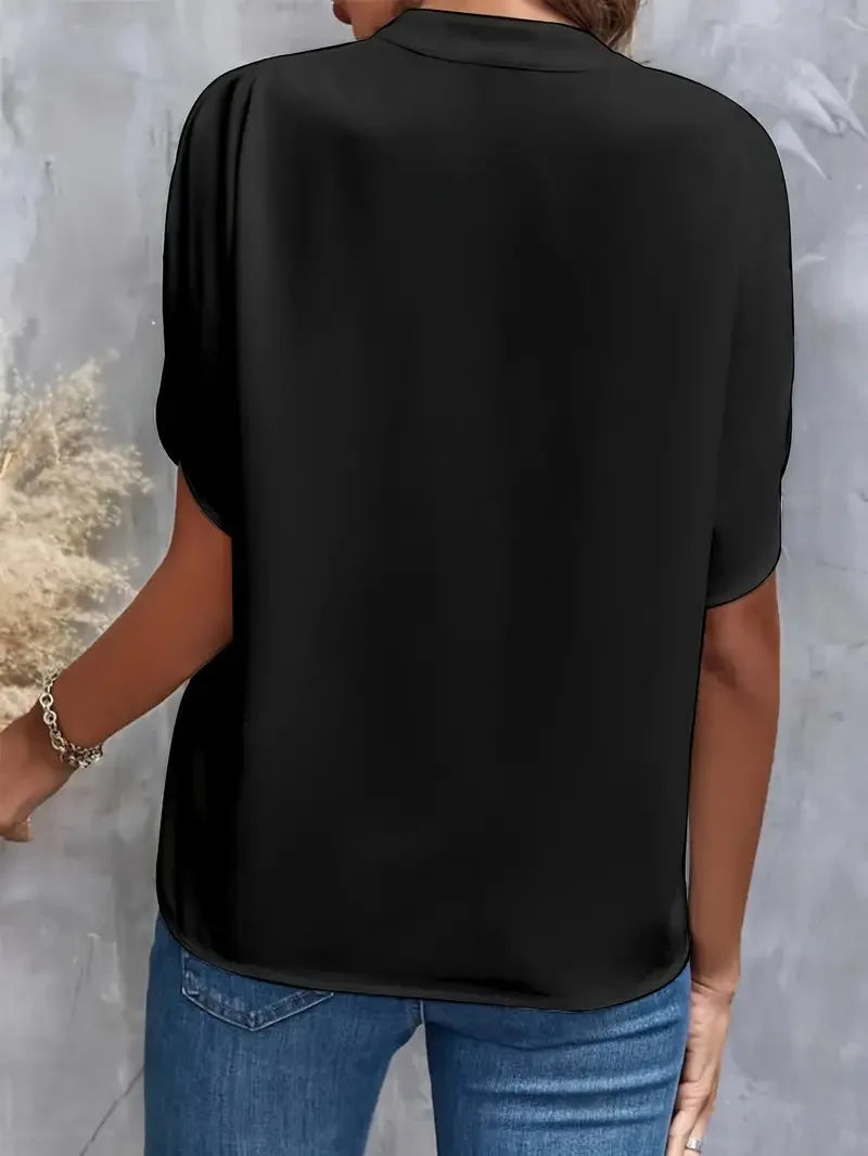 Blouse | Soft Flutter Sleeves, Airy Chiffon 7