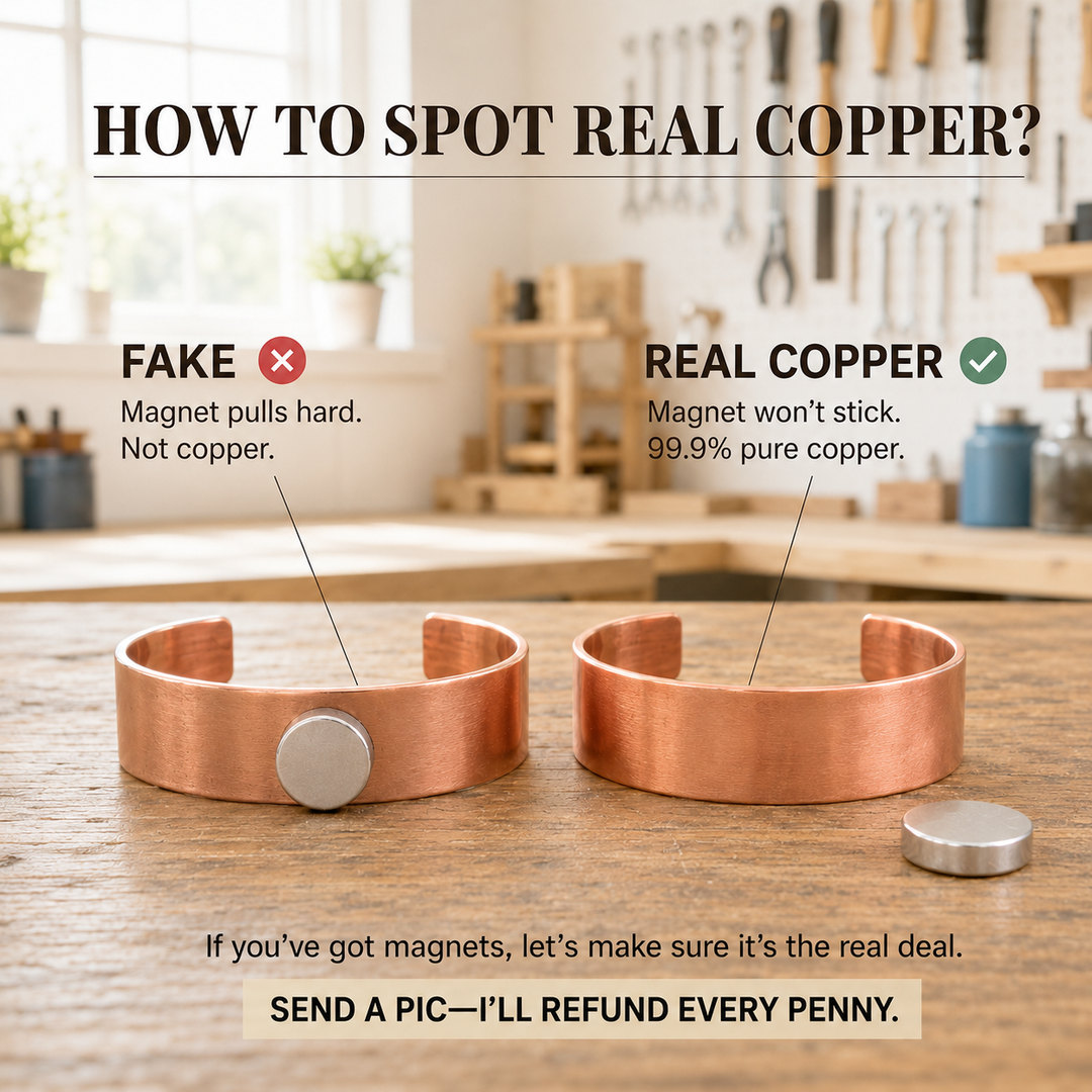 Bracelet | Copper Material, Blossom Motif 4