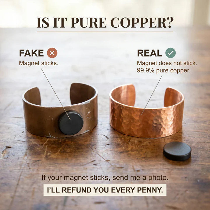 Bracelet | Three-Strand Twisted Design, Copper Material 3