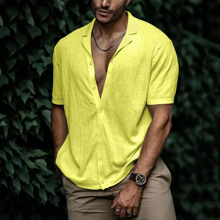 Button Shirt | Short Sleeve, Casual Design 17