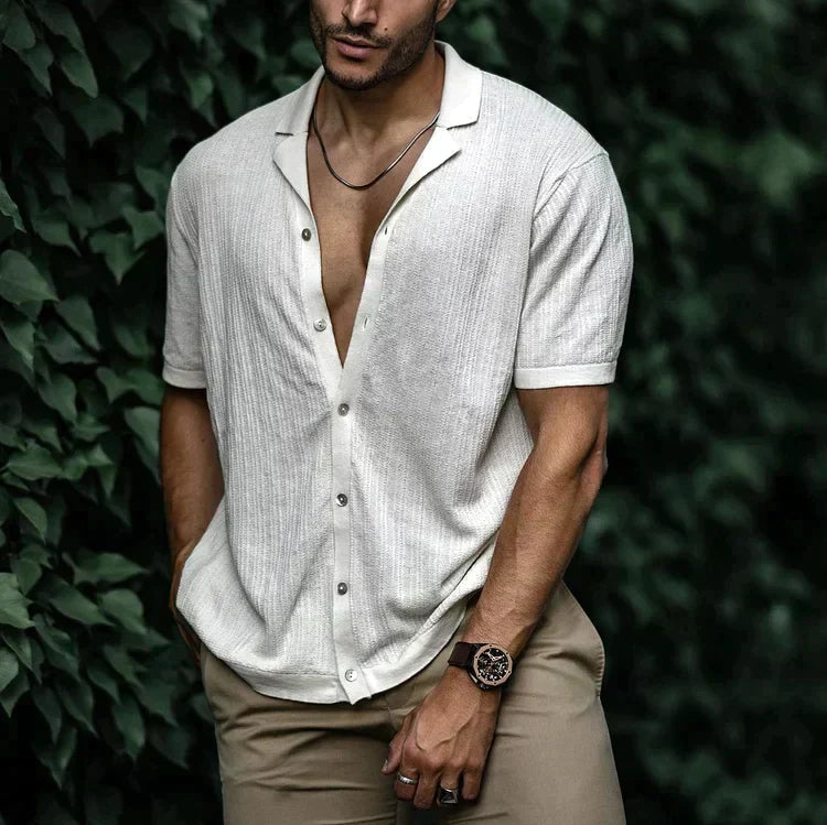 Button Shirt | Short Sleeve, Casual Design 18