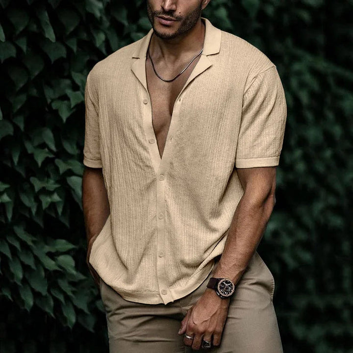 Button Shirt | Short Sleeve, Casual Design 3