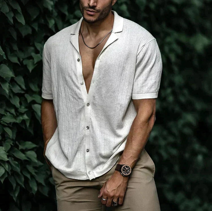Button Shirt | Short Sleeve, Casual Design 4