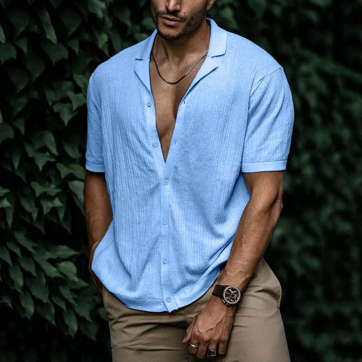 Button Shirt | Short Sleeve, Casual Design 7