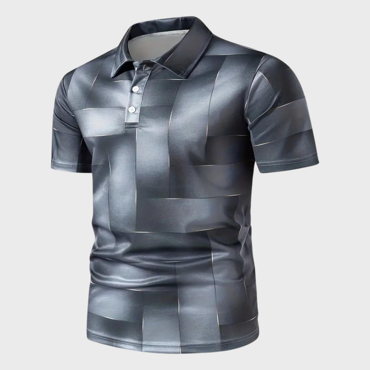 Men's Pattern Polo Shirt