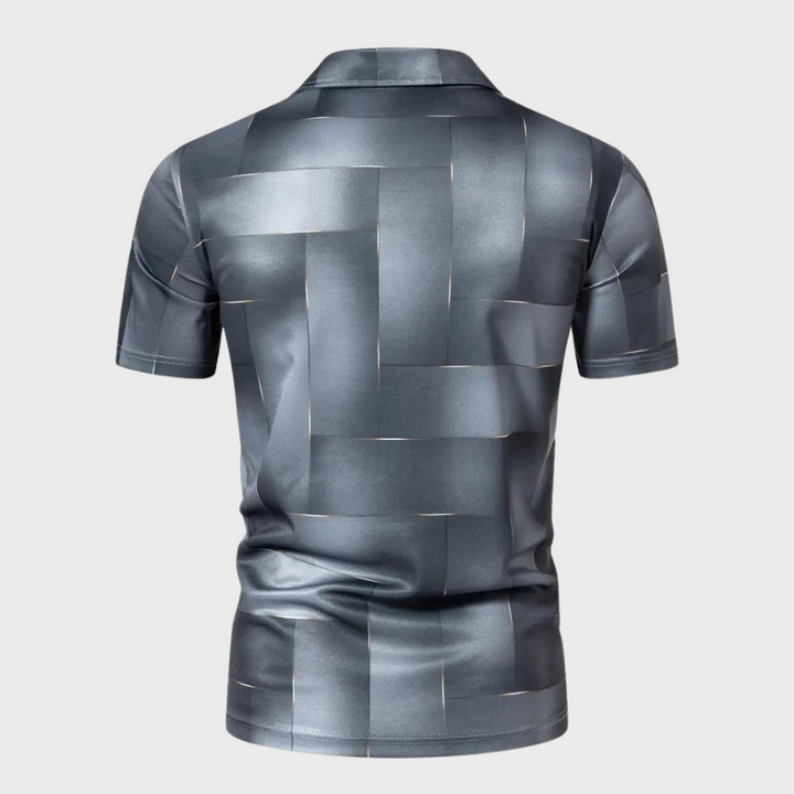 Men's Pattern Polo Shirt