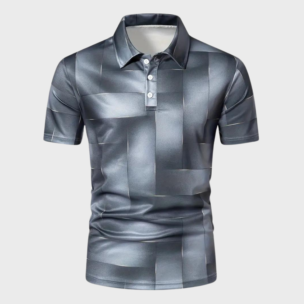 Men's Pattern Polo Shirt