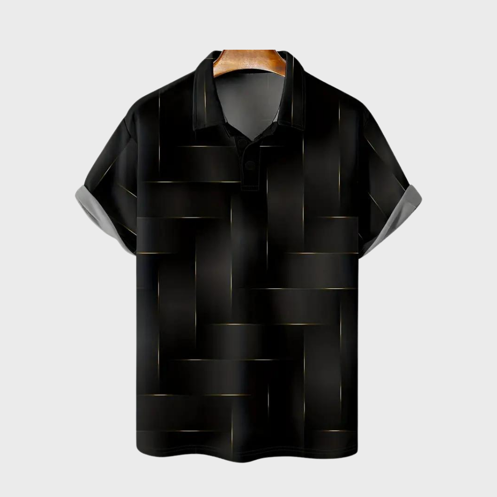 Men's Pattern Polo Shirt