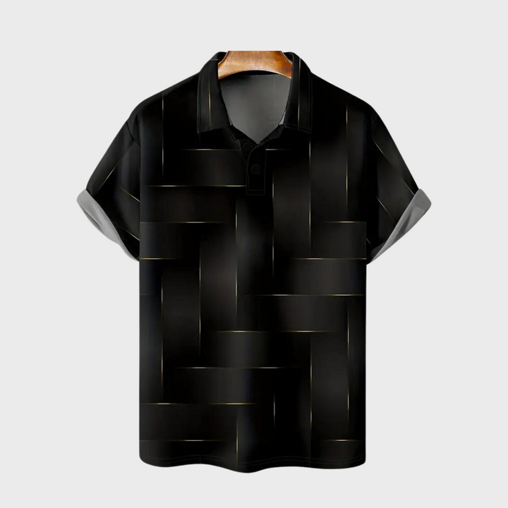 Men's Pattern Polo Shirt