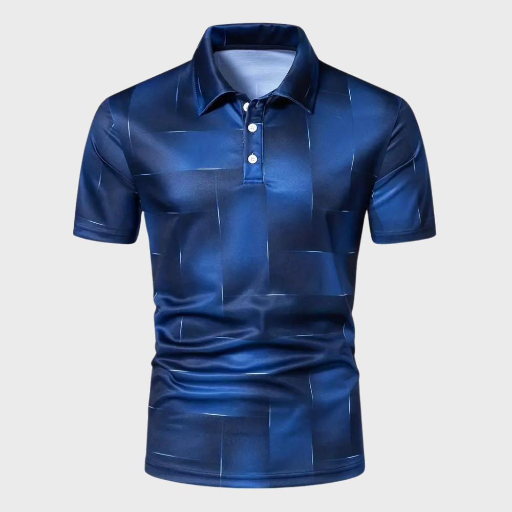 Men's Pattern Polo Shirt