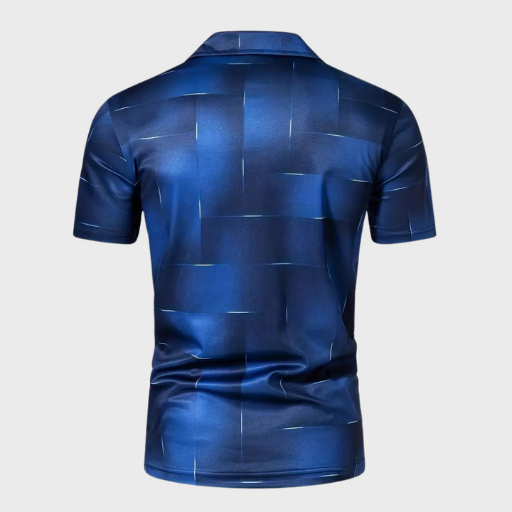 Men's Pattern Polo Shirt