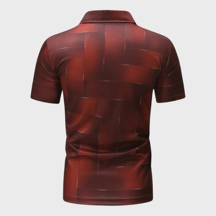 Men's Pattern Polo Shirt