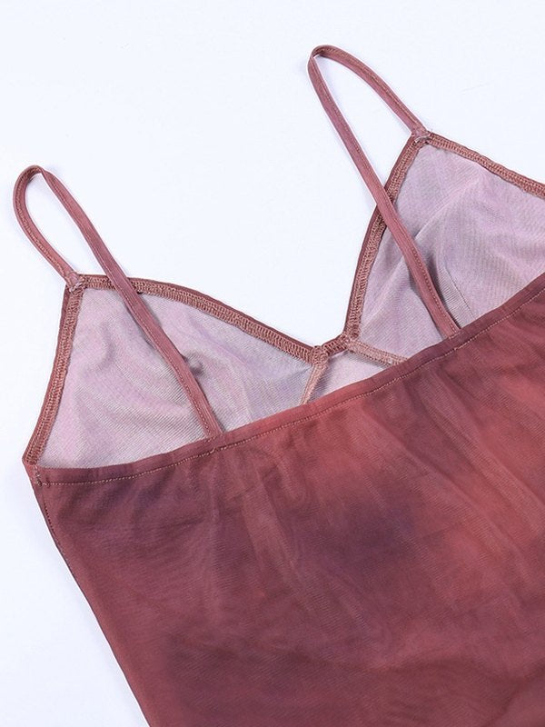 Cami Top | Crisscross Design, V-Neckline 5