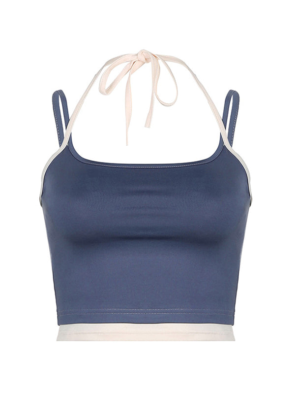 Camisole | Mock Two-Piece Design, Contrast Color 3