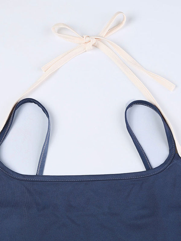 Camisole | Mock Two-Piece Design, Contrast Color 4