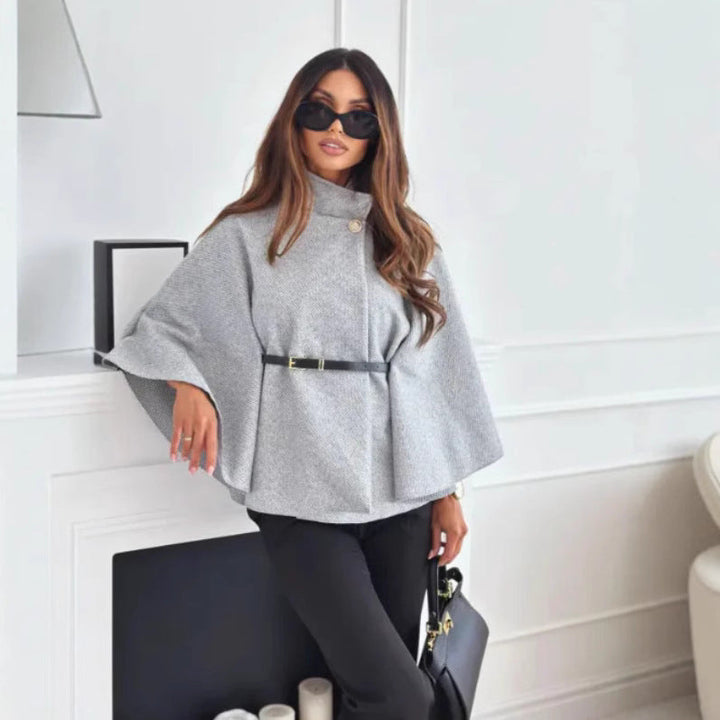 Cape | High Neck, Buttoned Front 2