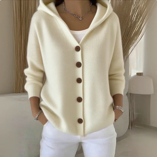 Cardigan | Long Sleeve, Hooded Neckline 2