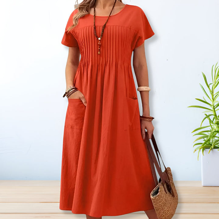 Casual Midi Dress | Relaxed Fit, Mid-Length 2