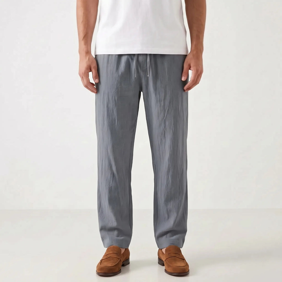 Casual Pants | Straight Leg, Elastic Waistband 6