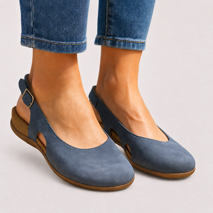 Women’s Sandals with Anatomical Footbed and Adjustable Heel Strap