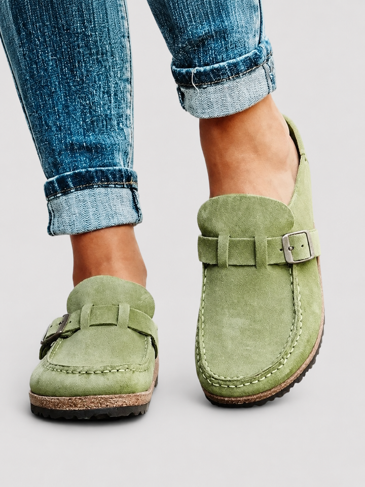 Women’s Clogs with Cushioned Footbed and Slip-On Design