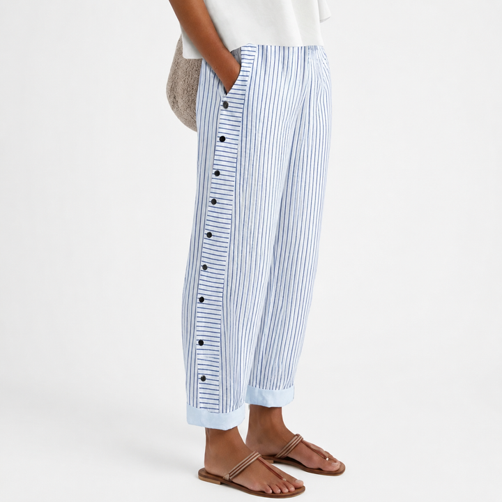 Women’s Comfortable Fit Pants with Side Pockets
