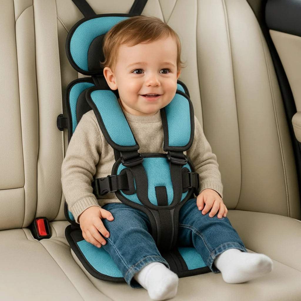 Child Car Seat | Portable Foldable Design, 5-Point Safety Harness 1