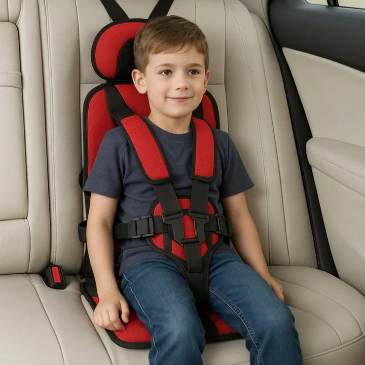 Child Car Seat | Portable Foldable Design, 5-Point Safety Harness 10