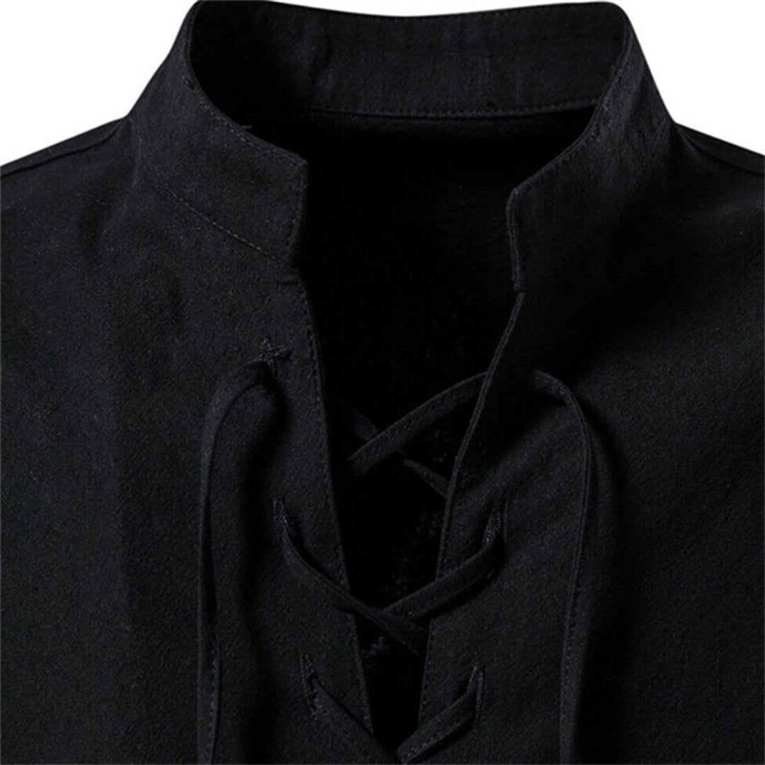 Men's lace-up Shirt