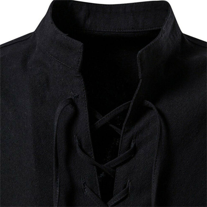 Men's lace-up Shirt