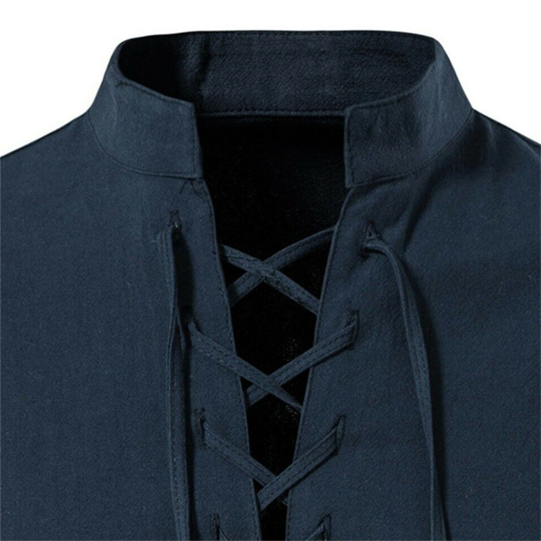 Men's lace-up Shirt
