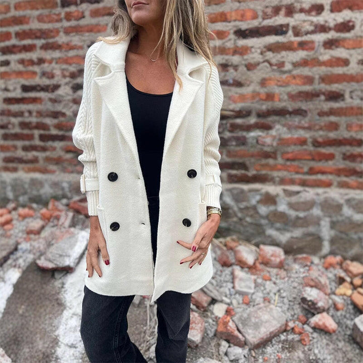 Coat | Double Breasted Closure, Structured Lapel 4