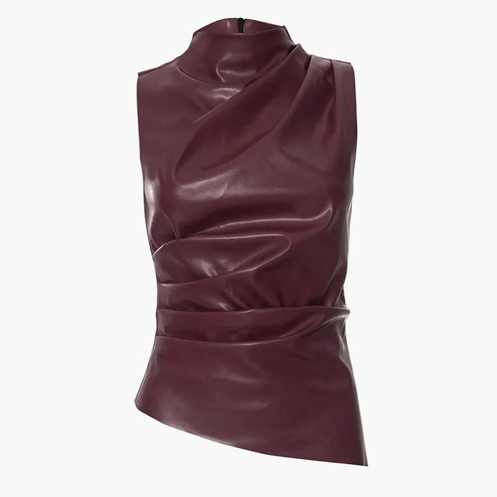 Crop Top | Sleeveless Design, Structured Silhouette 0