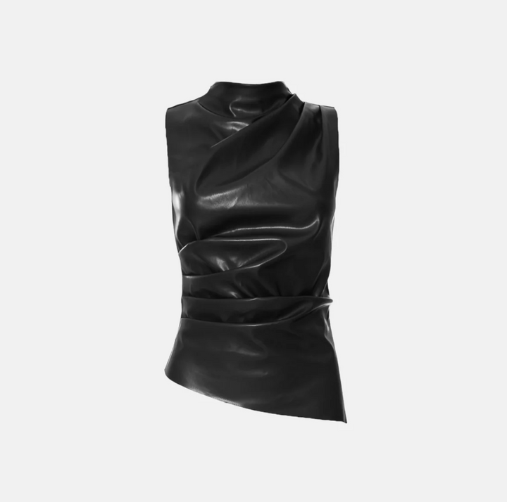 Crop Top | Sleeveless Design, Structured Silhouette 1