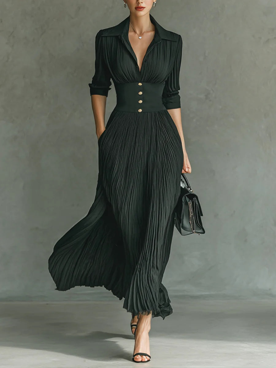 Dress | Fitted Waist, Elegant Silhouette 0