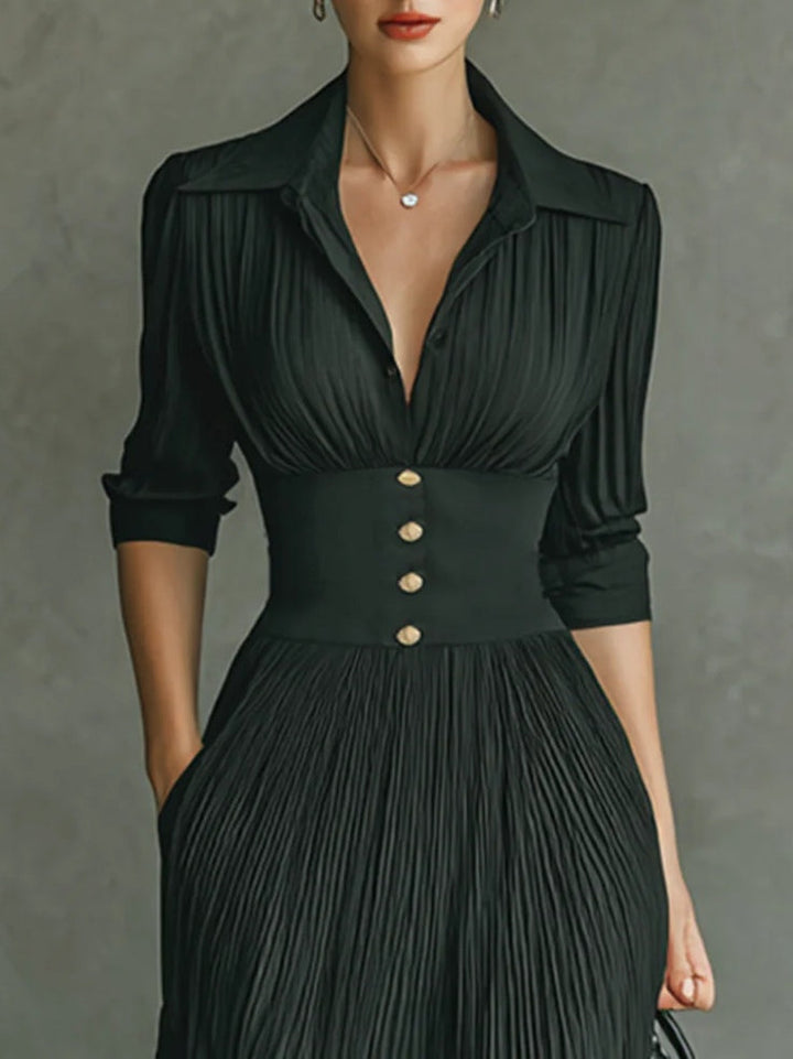 Dress | Fitted Waist, Elegant Silhouette 2