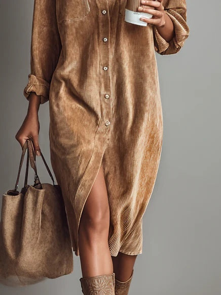 Dress | Flared Hem, Soft Fabric 4