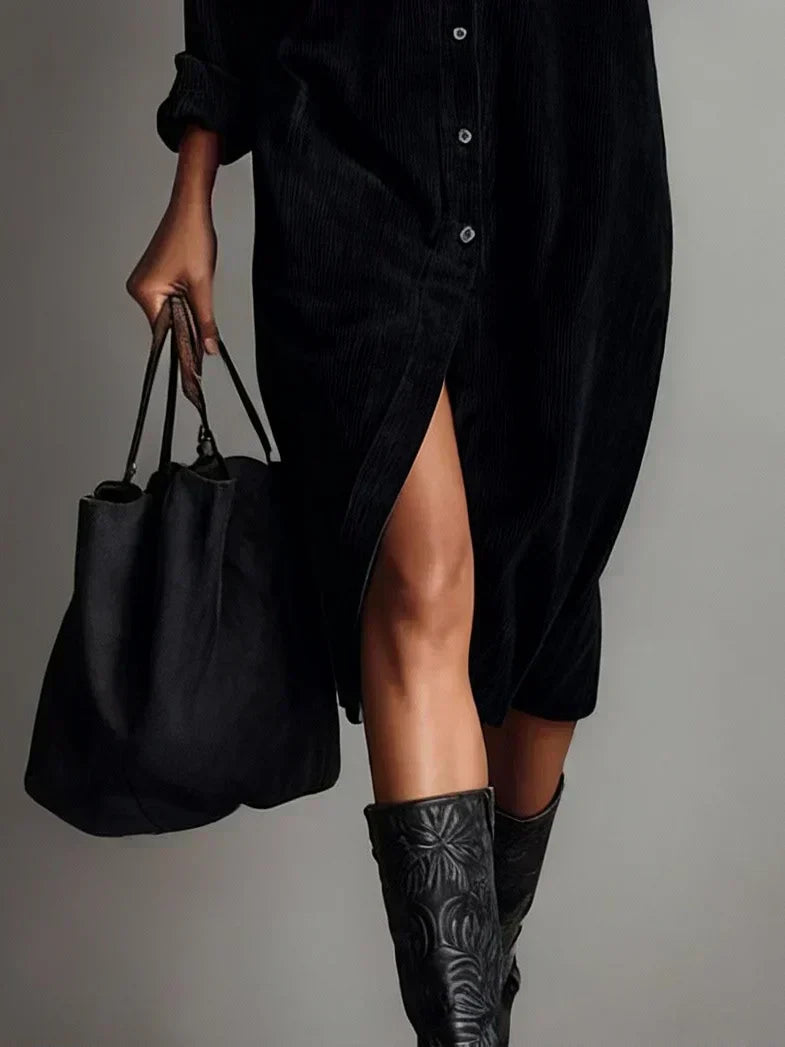 Dress | Flared Hem, Soft Fabric 8