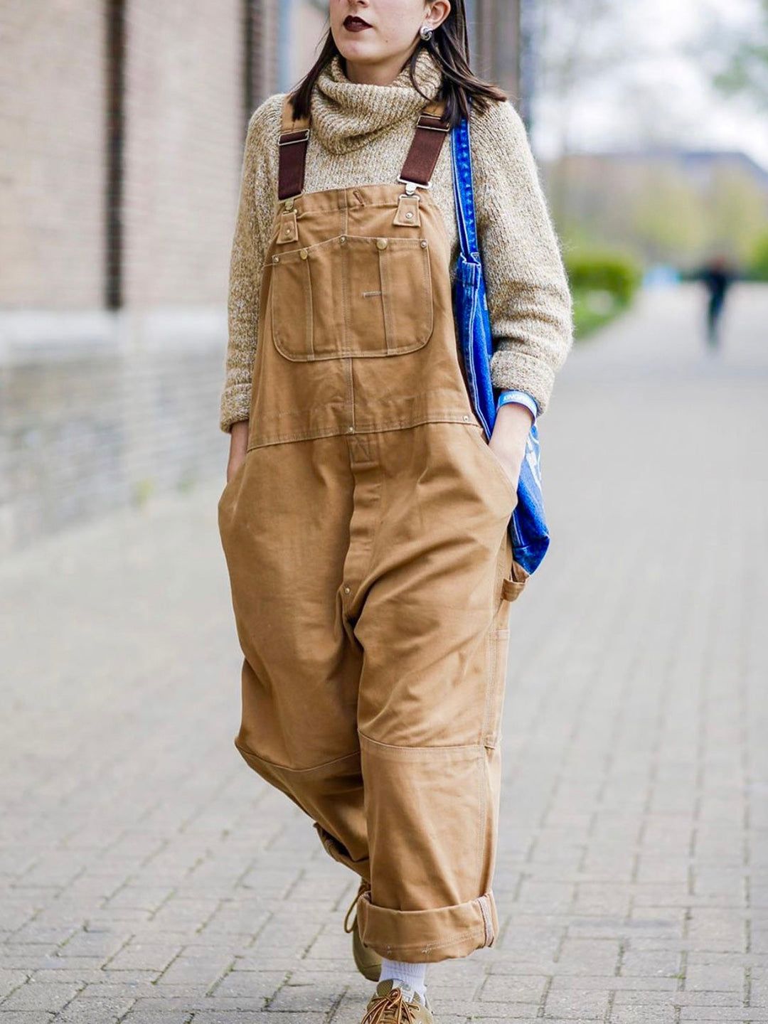 Dungarees | Relaxed Fit, Adjustable Straps 3