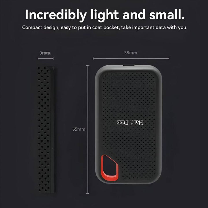 External Hard Drive | Portable SSD, High-Speed Type-C Interface 5