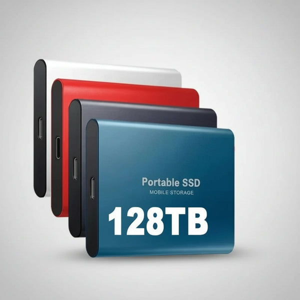 External SSD | Portable, High-Speed USB 128TB Storage 0