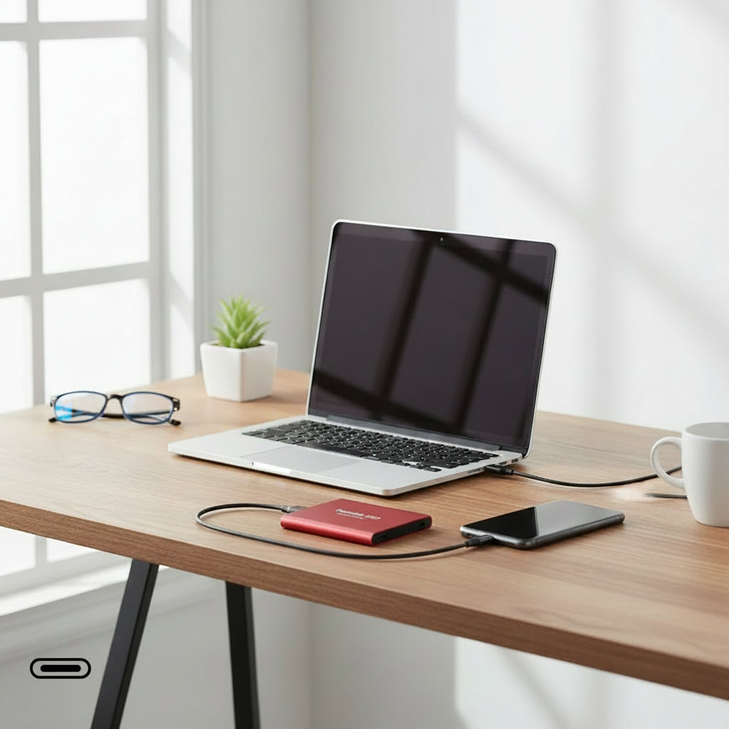 External SSD | Portable, High-Speed USB 128TB Storage 1