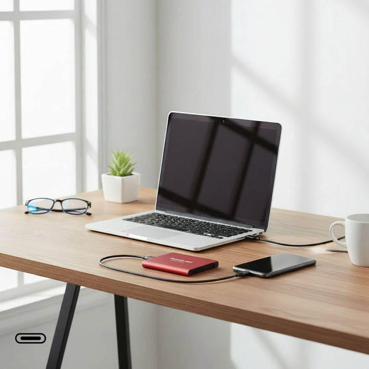 External SSD | Portable, High-Speed USB 128TB Storage 1